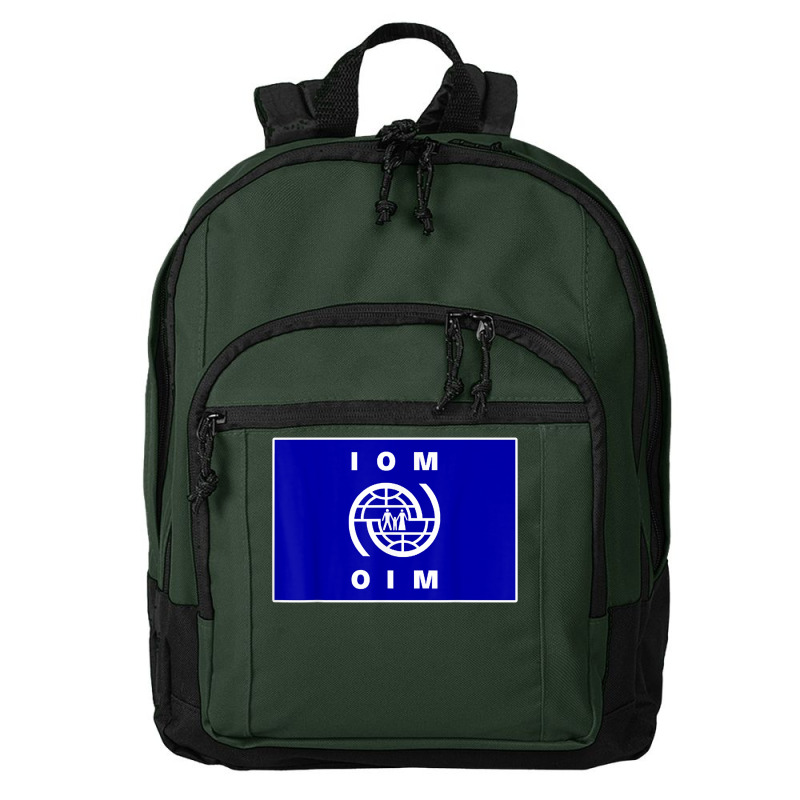 International Organization For Migration (iom) Flag T Shirt Basic Backpack | Artistshot