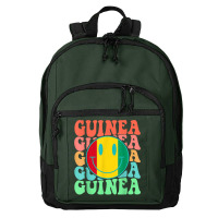 Retro Guinea Guinean Flag Mens Womens Kids T Shirt Basic Backpack | Artistshot