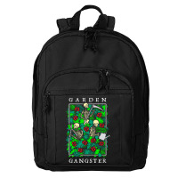 Garden Gangster Skeleton Gardener T  Shirt Garden Gangster Funny Garde Basic Backpack | Artistshot