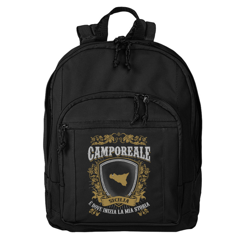 Camporeale Sicilia E Dove Inizia La Mia Storia Shirt Basic Backpack | Artistshot