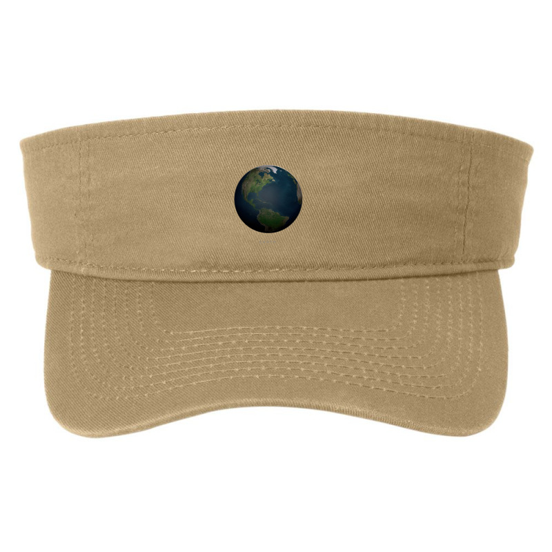 Planet Earth Fashion Visor | Artistshot