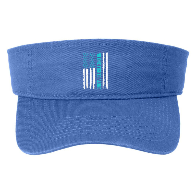 Myasthenia Gravis Awareness Teal Ribbon T Shirt Fashion Visor | Artistshot