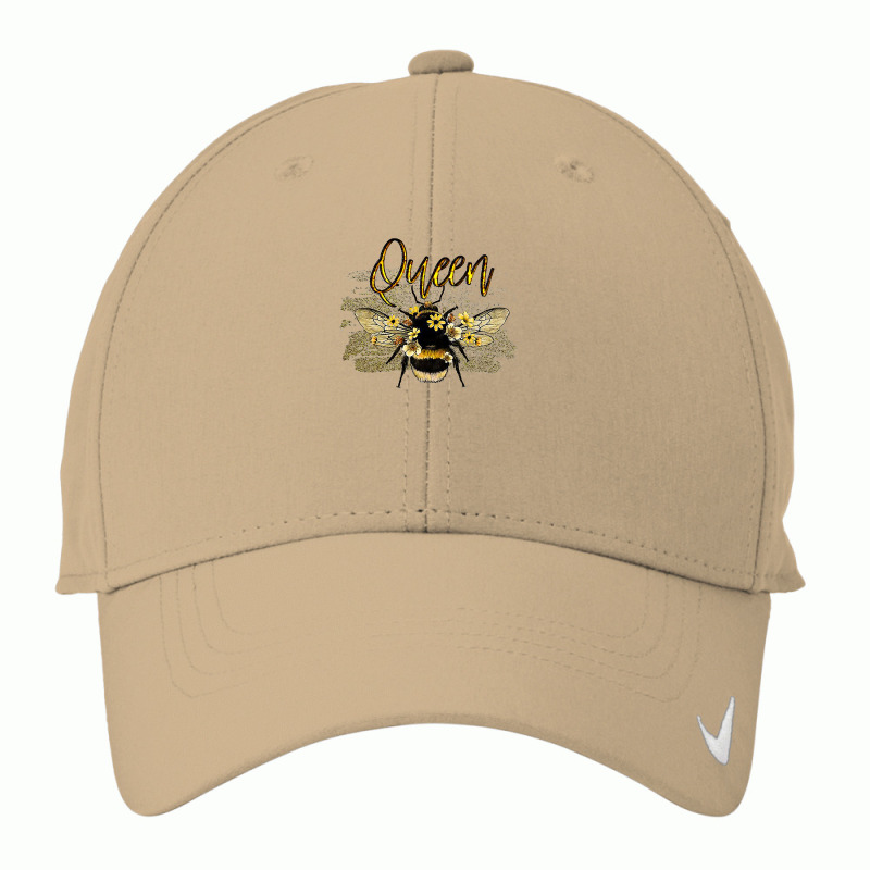 Bee Beekeeper Womens Cool Queen Bee With Crown Womens Girls 157 Hive B Nike Dri-fit Cap | Artistshot