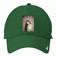 Olivia Curly Black Hair Nike Dri-fit Cap | Artistshot