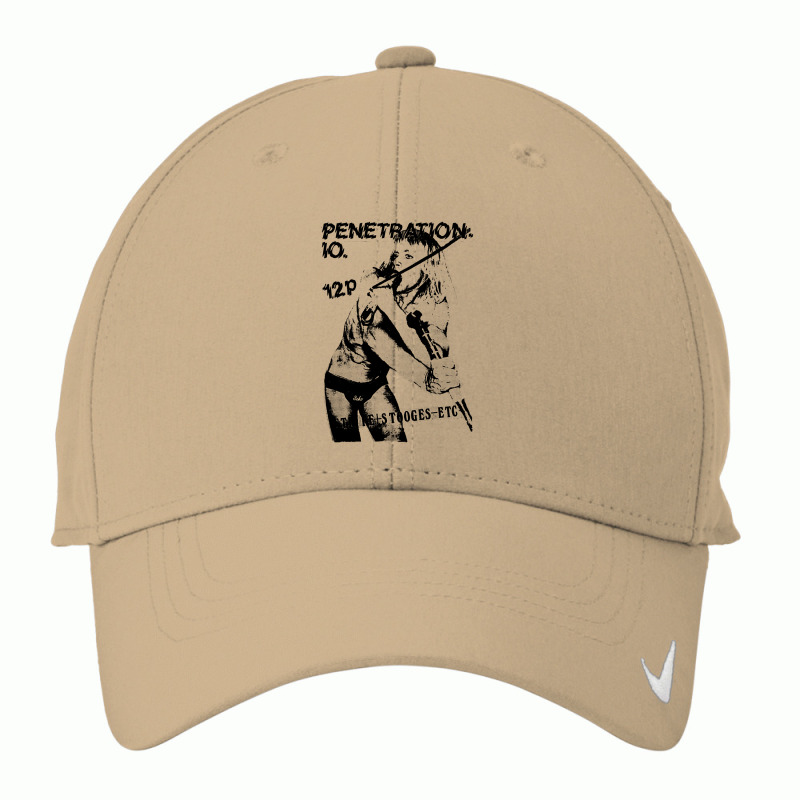 Penetration Punk Fanzine Iggy Pop Tribute Design Nike Dri-fit Cap | Artistshot