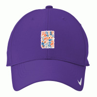 Abstract Rainbow Arcs Kraft 60983945 Funny Nike Dri-fit Cap | Artistshot