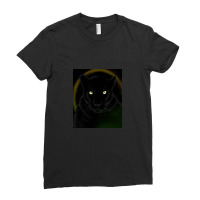 Black Panther Ladies Fitted T-shirt | Artistshot