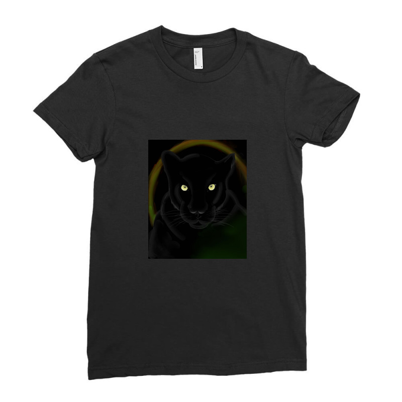 Black Panther Ladies Fitted T-Shirt by Pratheeksha S | Artistshot