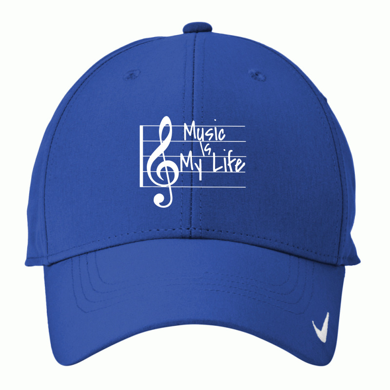 Music Is My Life Musical Note Nike Dri-FIT Cap by netintern | Artistshot