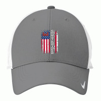 Combat Engineer Distressed American Flag   U.s. Military Nike Dri-fit Cap | Artistshot