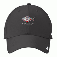 Port Protection, Alaska Native American Halibut Fishermen T Shirt Nike Dri-fit Cap | Artistshot