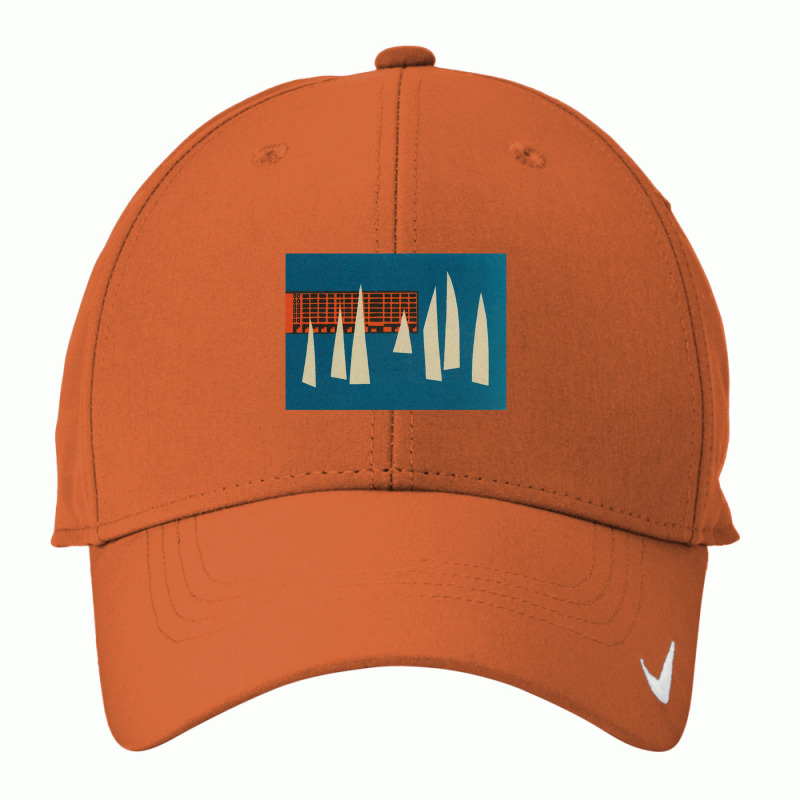 Vintage Sail Boats Illustration Nike Dri-FIT Cap by oragumun | Artistshot