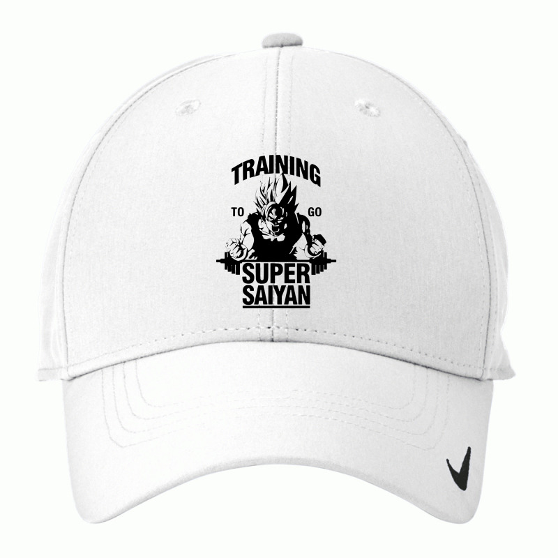 Training To Go Super Saiyan Nike Dri-FIT Cap by sinimain | Artistshot