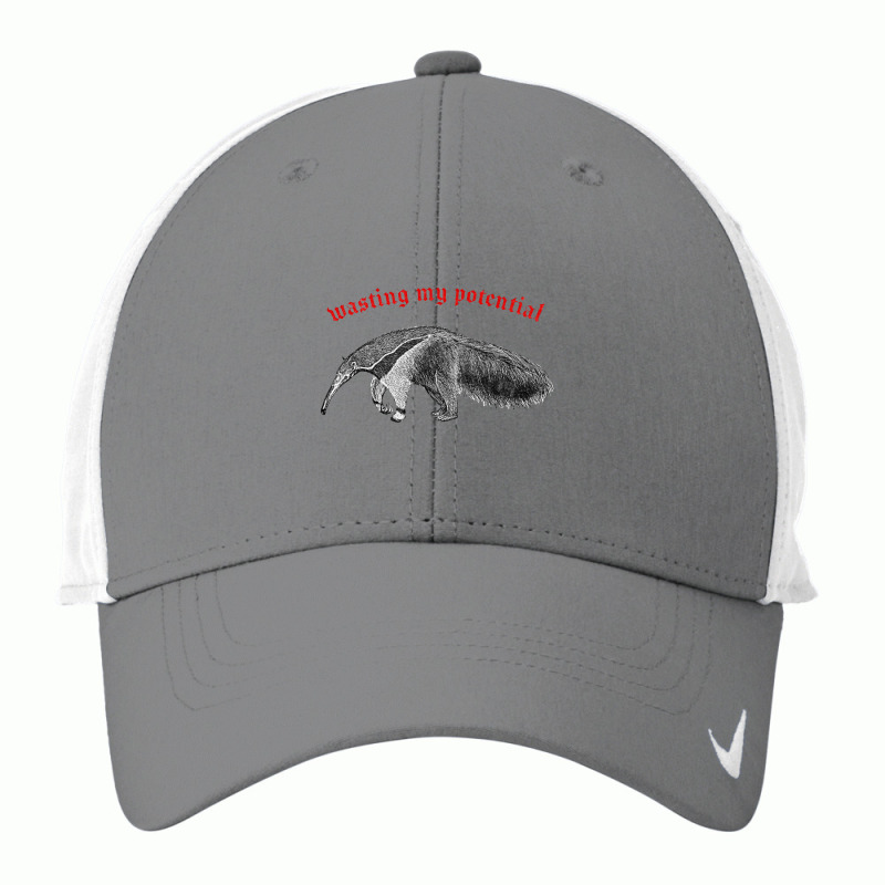 Wasting My Potential ∆ Nihilist Anteater Design Nike Dri-FIT Cap by oragumun | Artistshot