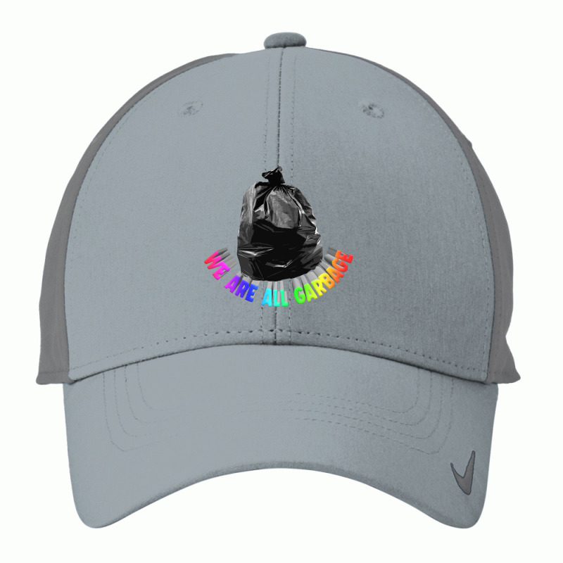 We Are All Garbage, Nihilist Memeshirt Nike Dri-FIT Cap by oragumun | Artistshot