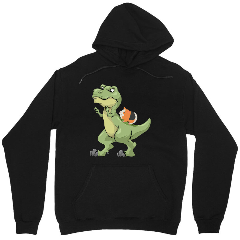 Funny Guinea Pig Dinosaur Lover   Dressedforduty Unisex Hoodie | Artistshot