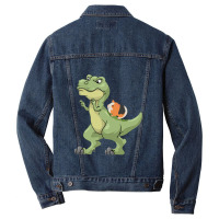 Funny Guinea Pig Dinosaur Lover   Dressedforduty Men Denim Jacket | Artistshot