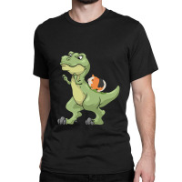 Funny Guinea Pig Dinosaur Lover   Dressedforduty Classic T-shirt | Artistshot