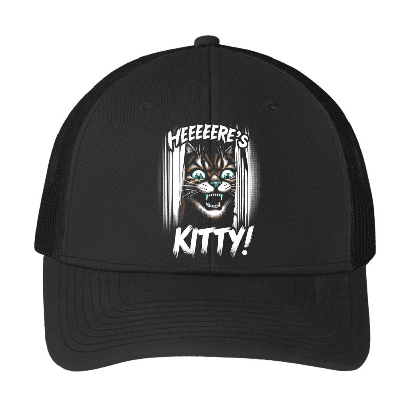 Halloween Heeere’s Kitty Cat Lover Pa Trucker Cap by Sandy | Artistshot