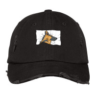 Napping German Shepherd Pajama Vintage Cap | Artistshot