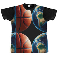 World Basketball Graphic T-shirt | Artistshot