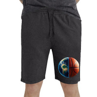 World Basketball Vintage Short | Artistshot