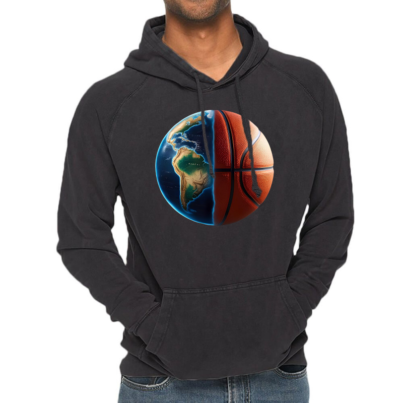 World Basketball Vintage Hoodie | Artistshot