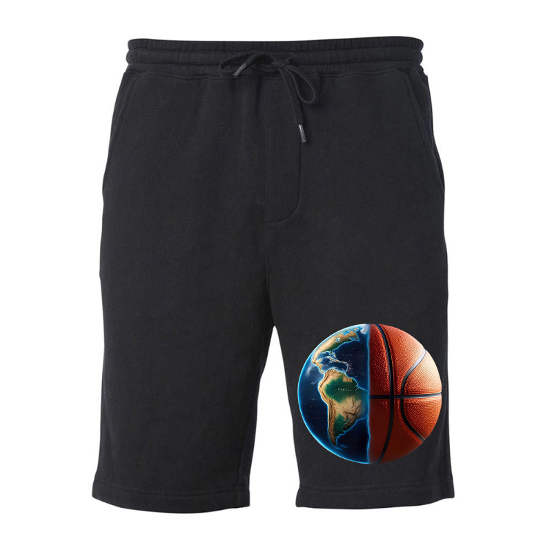 World Basketball Fleece Short | Artistshot