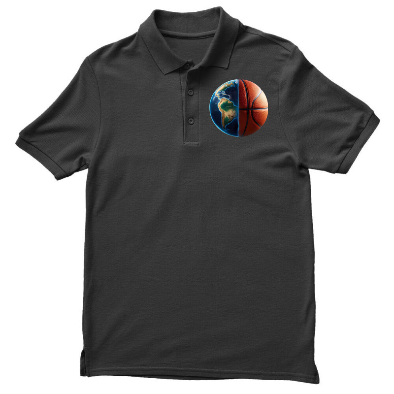 World Basketball Men's Polo Shirt | Artistshot