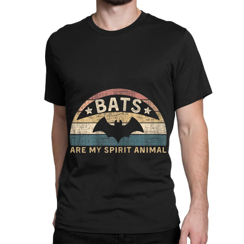 Bats Are My Spirit Animal Classic T-shirt by Sandy | Artistshot