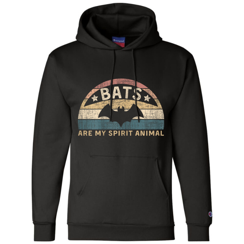 Bats Are My Spirit Animal Champion Hoodie by Sandy | Artistshot