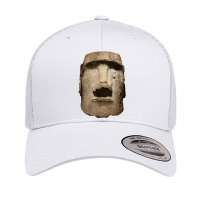 Easter Island Moai Statue Monolith World Mystery Retro Trucker Cap | Artistshot