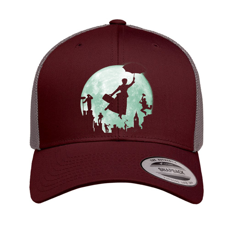 Full Moon Over London     Mary Poppins Retro Trucker Cap | Artistshot