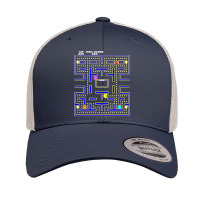 Classic Arcade Computer Game Of The 80s V11 Classic Retro Trucker Cap | Artistshot