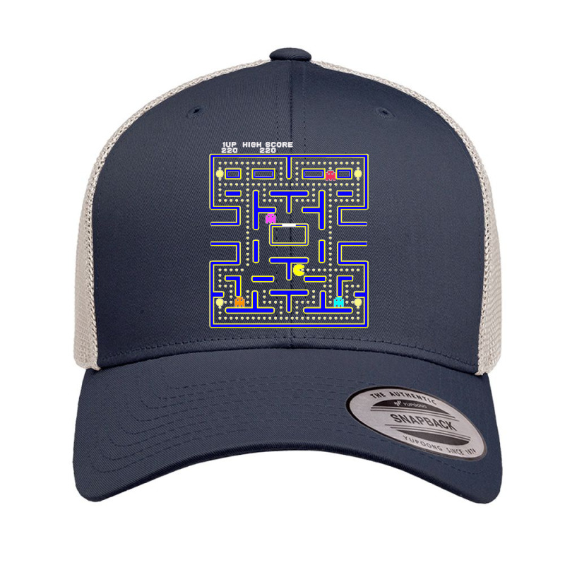 Classic Arcade Computer Game Of The 80s V11 Classic Retro Trucker Cap by cm-arts | Artistshot