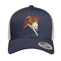 Amaterasu Wolf Retro Trucker Cap | Artistshot