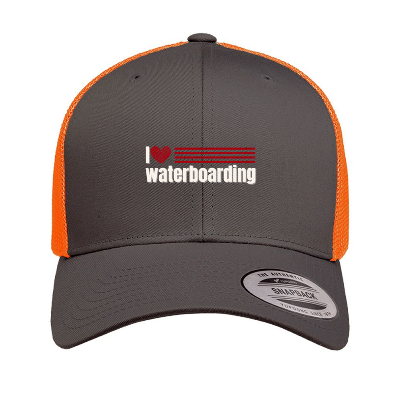 Ich Liebe Waterboarding Retro Trucker Cap | Artistshot