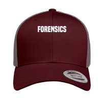 Forensics Crime Police Investigator Detective Policemen Duty Retro Trucker Cap | Artistshot