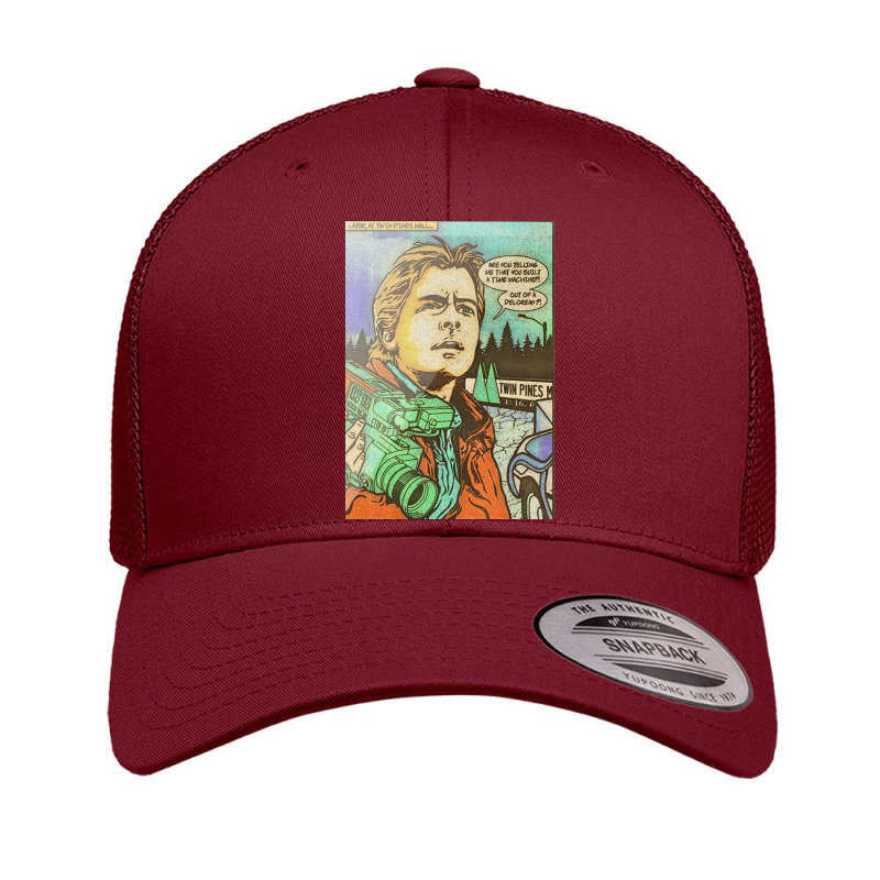 Marty Mcfly, Back To The Future, Marty Mcfly Vintage, Marty, Mcfly, Ma Retro Trucker Cap by cm-arts | Artistshot