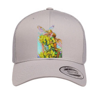 Kissing Fairies, Vintage Fairy Art, Gorse Flower Fairies, Kissing Fair Retro Trucker Cap | Artistshot