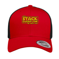 Stack Overflow With You Retro Trucker Cap | Artistshot