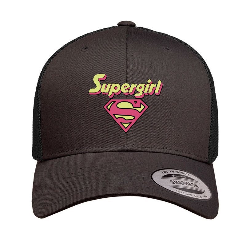 Supergirl Retro Trucker Cap | Artistshot