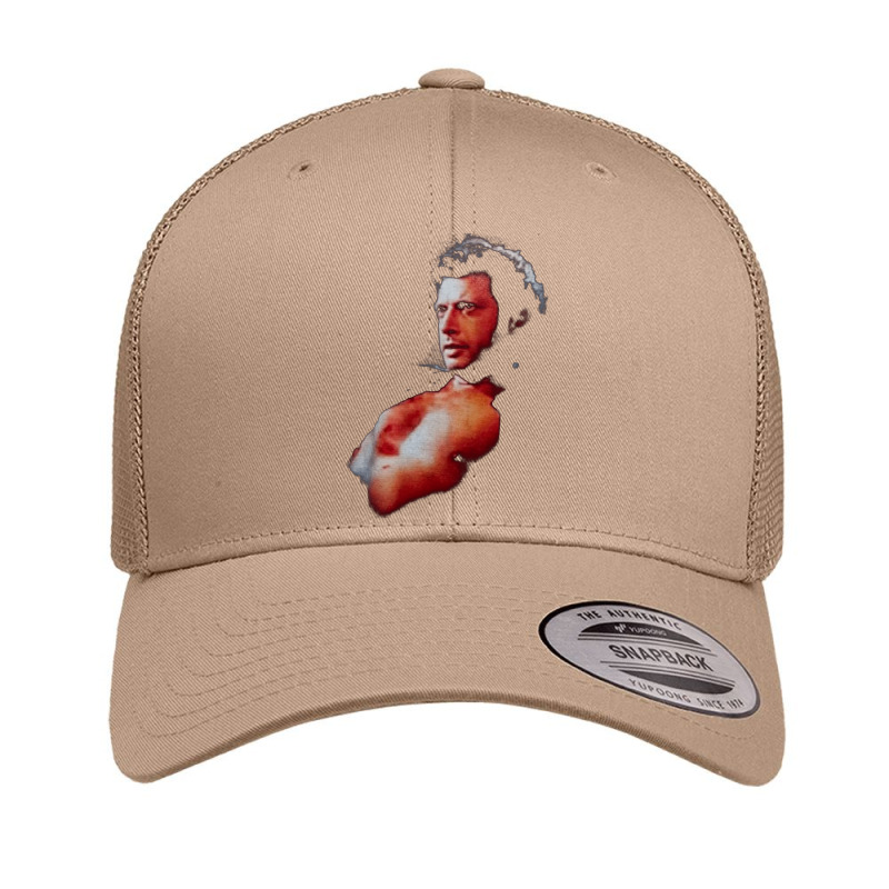 Jeff Goldblum, Shirtless Jeff Goldblum, Shirtless, Jeff, Goldblum, Jef Retro Trucker Cap | Artistshot