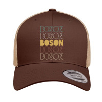 Boson Boson Boson Boson Boson Retro Trucker Cap | Artistshot