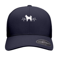 Alaskan Malamute Heartbeat Dog Lover Seamless Cap | Artistshot