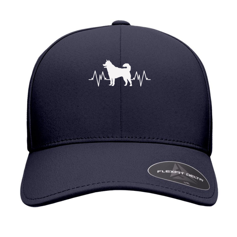 Alaskan Malamute Heartbeat Dog Lover Seamless Cap | Artistshot