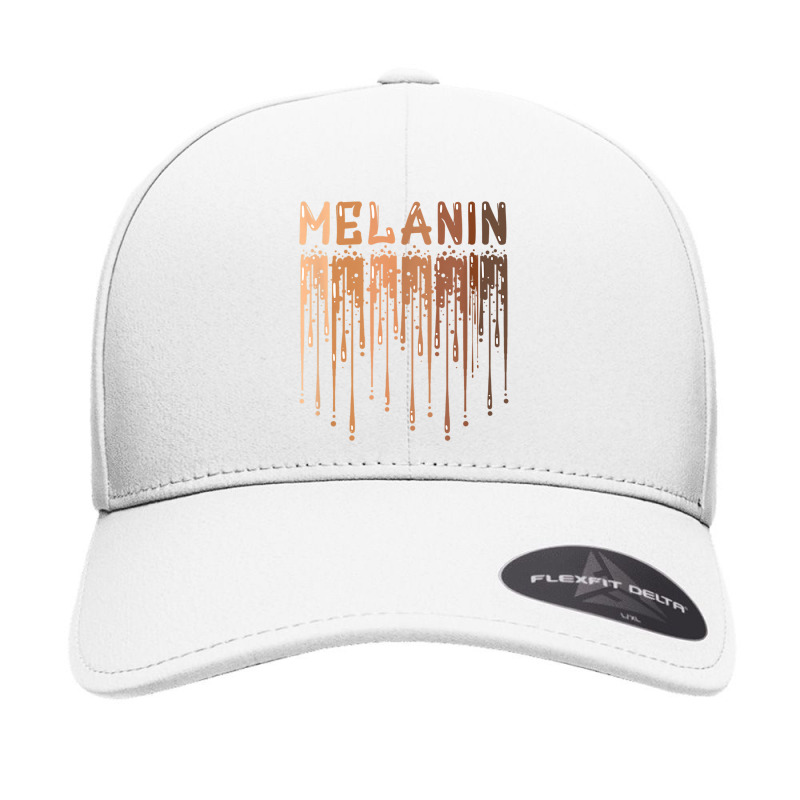 Drippin Melanin For Women Pride   Gifts Black History Month T Shirt Seamless Cap | Artistshot