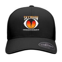 Skywarn   Distressed (also Available As Non Distressed) Seamless Cap | Artistshot