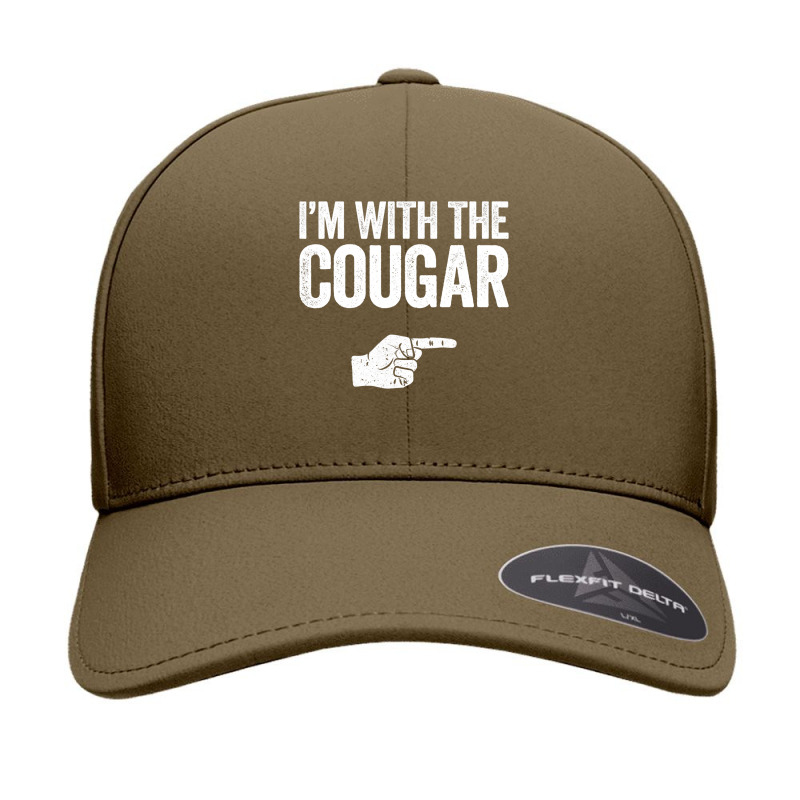 I'm With The Cougar  Matching Cougar Costume Seamless Cap by CUSER3772 | Artistshot