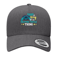 Snapping Turtle Thing Snap And Bling Snapping Turtle Lover T Shirt Yupoong Trucker Cap | Artistshot